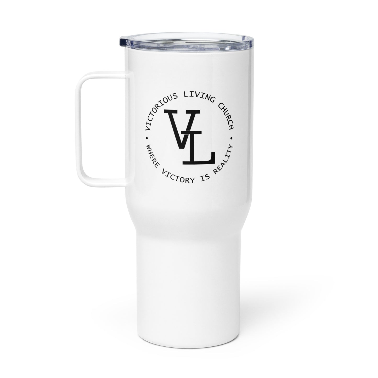 VLCC Travel mug with a handle